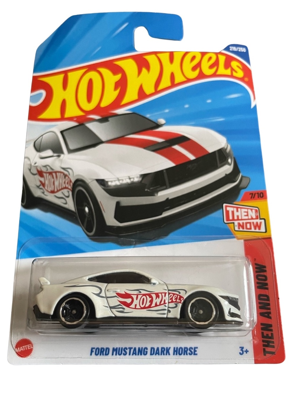 2025 Hot Wheels Ford Mustang Dark Horse Die Cast Car